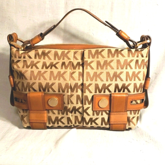 Michael Kors Handbags - Nwot vintage michael kors canvas monogram purse
